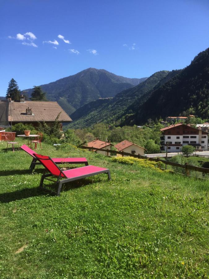 Rez De Jardin De Chalet Bois , Calme Et Verdure ! Saint-Martin-Vésubie 외부 사진