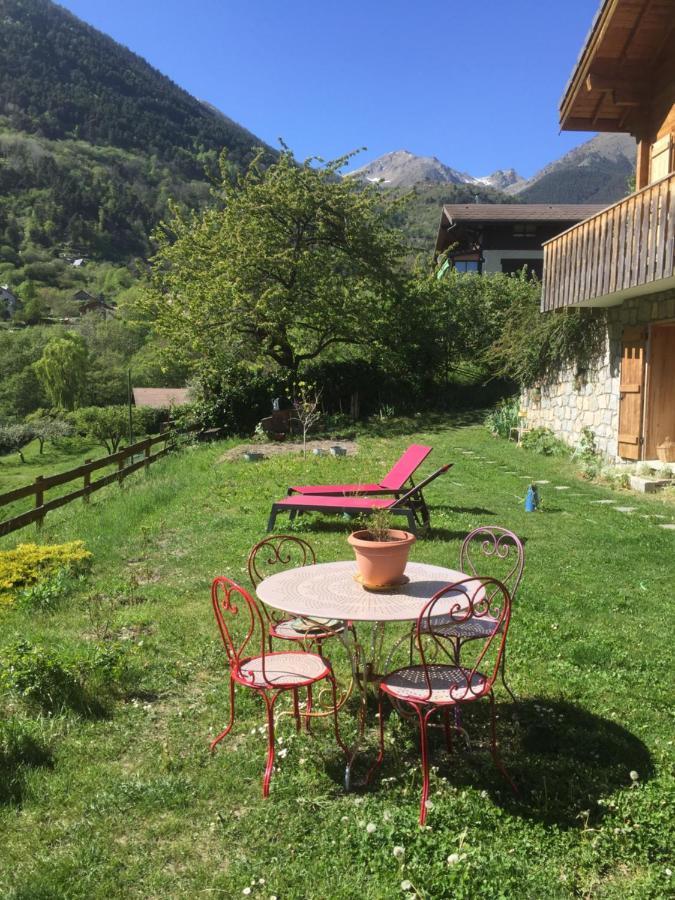 Rez De Jardin De Chalet Bois , Calme Et Verdure ! Saint-Martin-Vésubie 외부 사진